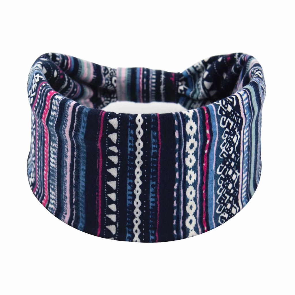 Bohemian Cashew Yoga Übung Stirnband Anti Schweiß und Feuchtigkeit Absorbieren Elastische Baumwolle Stirnband Knoten Stirnband