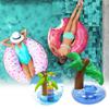 Floating Inflatable Coconut Tree Beverage Coasters Beach Party Supply Water Toy Bathing Pool Party Decor Bar Coasters