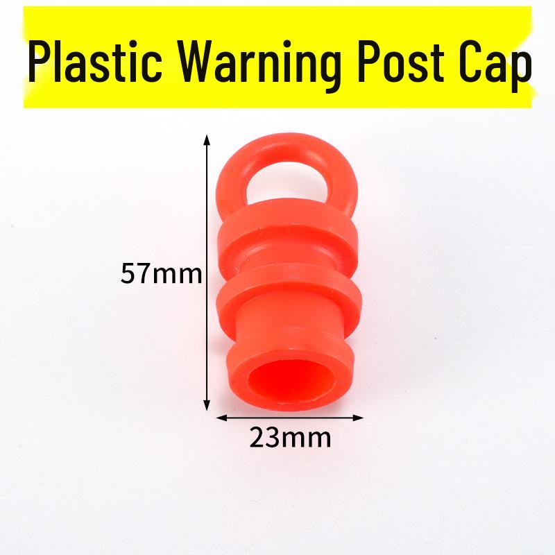 Red and White Plastic Warning Chain - Road Cone, Parking Isolation, Guardrail, Hanging Clothes, Yellow and Black Chain