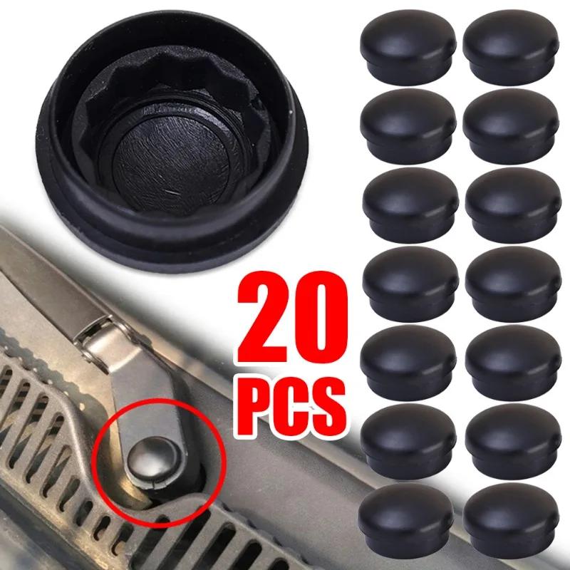 Car Windshield Wiper Arm Screw Cover Automatic Front Windshield Wiper Plastic Bolt Caps for Volkswagen Replaceable Accessories