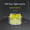  Bike Lights – Night Riding Headlight & Taillight, USB Rechargeable, Strong Lighting for Mountain & Road Cycling