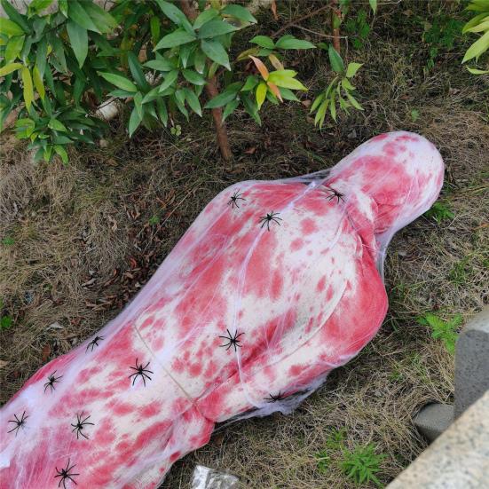 1 Set Realistic Inflatable Fake Corpse Outdoor Scary Corpse Hanging Decoration Creepy Halloween Photography Prop