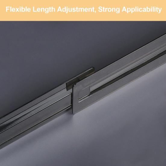 Separator de sertare transparent, lungime reglabilă, durabilitate ridicată, instalare simplă, separator de sertare extensibil