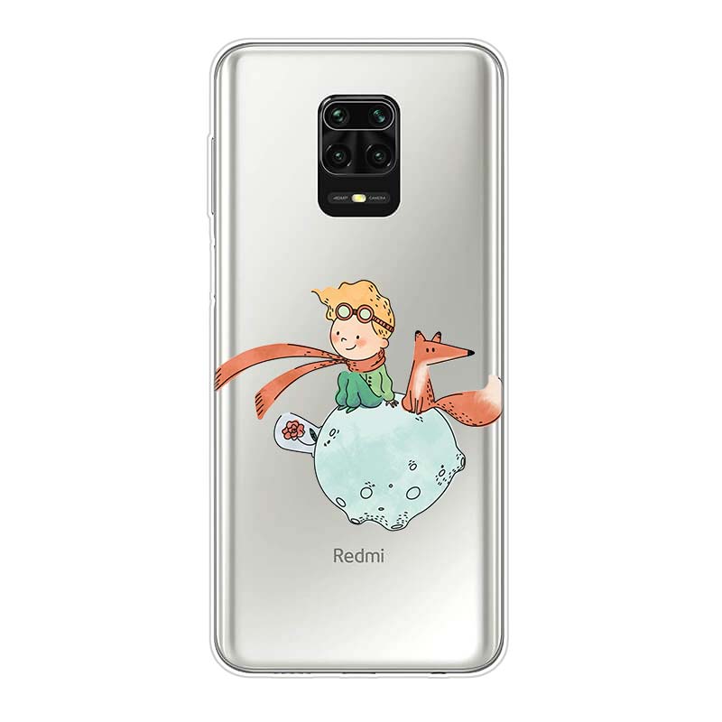 Mały Książę i Lis Silikonowe Etui Do Xiaomi Redmi Note 10 10S 9 9S Pro Max 9T 8T 8 7 6 5 Pro 5A 4X 4 Telefon Etui