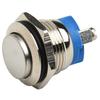 12V 16mm Metal Waterproof Push Button Momentary NO  Switch Start Brass