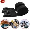 Tie Down Buckle Car Roof Rack Luggage 4PCS 9.8ft Black