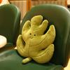 Green Plant Plush Doll  Leaf Shaped Pillow Soft and Comfortable Cushion for Relaxation Fun Home Decor