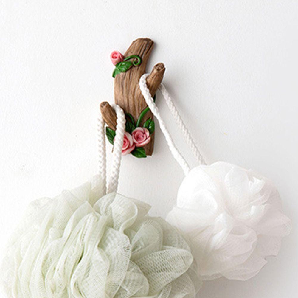 3pcs No-Drill Wall Hook Holder Strong Sticky Coat Rack Umbrella Storage Rack  Entrance Door