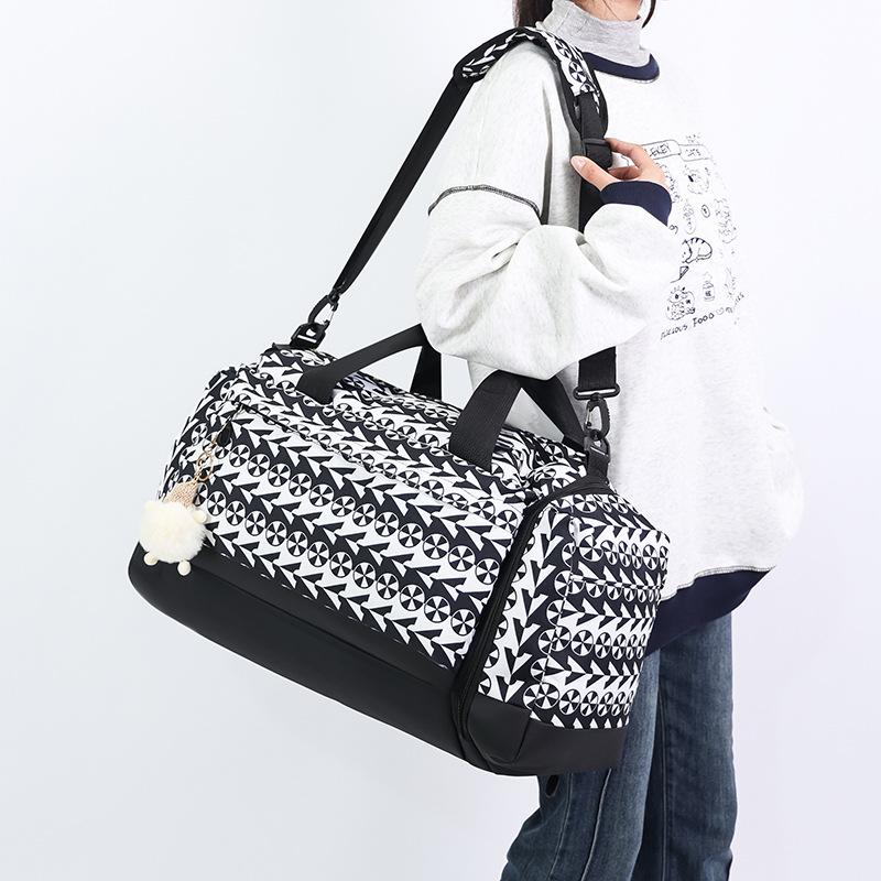 Men's and Women's Sports Fitness Bags Fashion Trends Large-capacity Shoes Warehousing Travel Bags Household Storage Bags