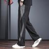 High-end Outdoor Ice Silk Casual Pants Men's Summer Thin Trendy Brand Loose Straight Quick-drying Drape Anti-splashing Trousers