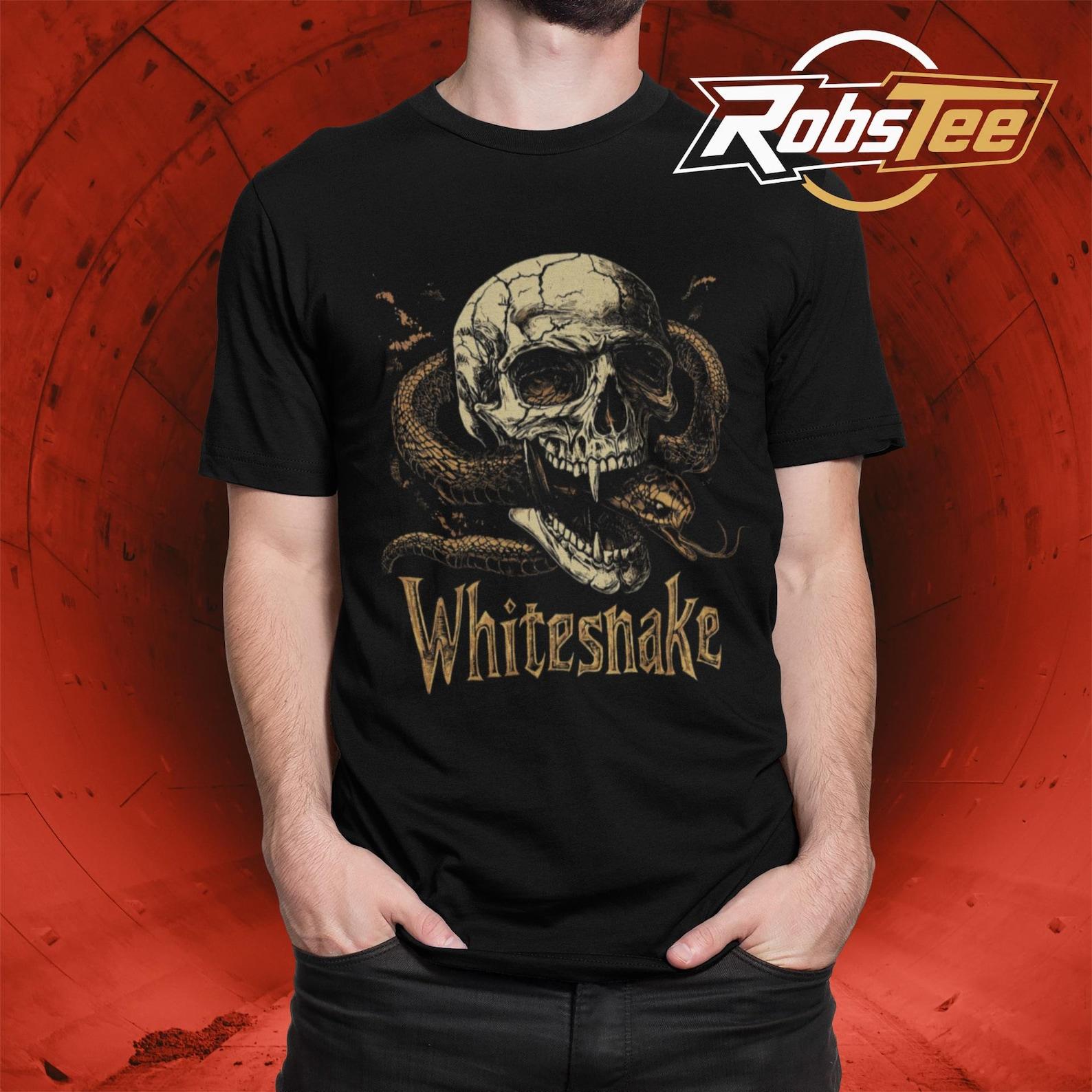Whitesnake T-Shirt - Rock Music Shirt - Whitesnake Album Shirt - The ROCK Album - Whitesnake Merch - Unisex Rocker Clothing L