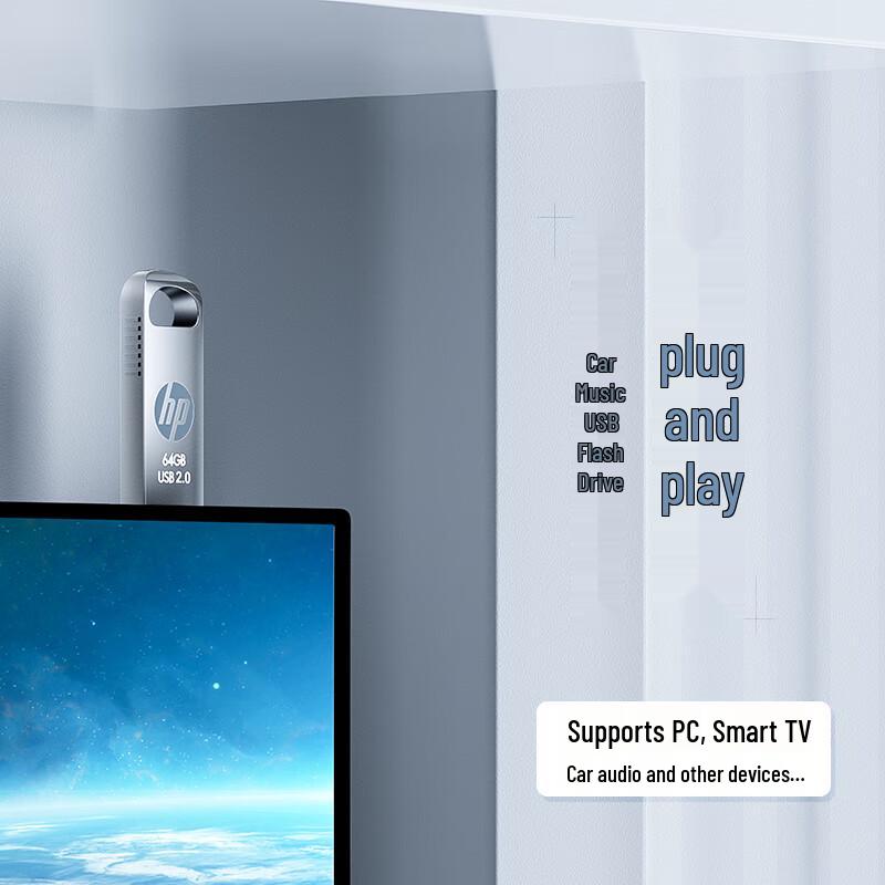 HP V Series Metal USB Flash Drive