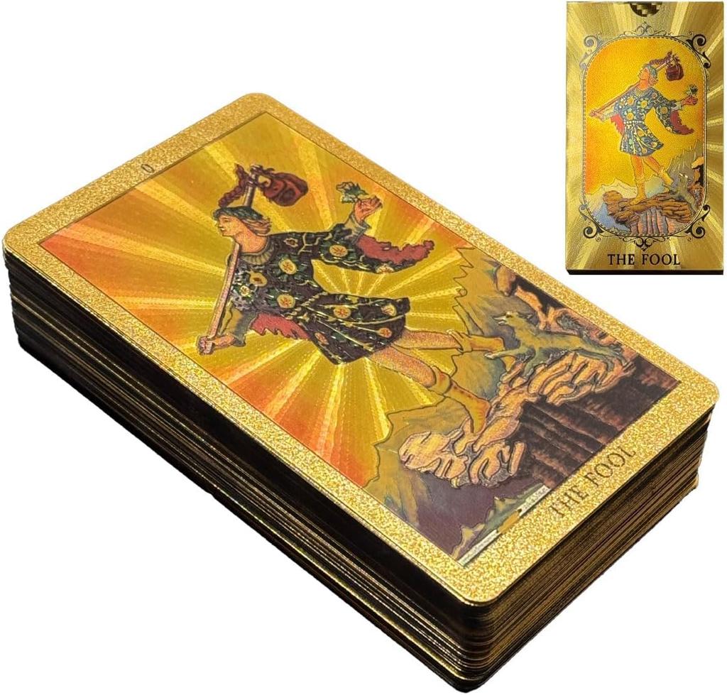 By Fortune Telling Instructor Gold Tarot Oracle 1 Fate with Cute Feng Shui Fortune Telling Tool Tarot Mysterious Magic Circle [AiO JAPAN] [Supervised