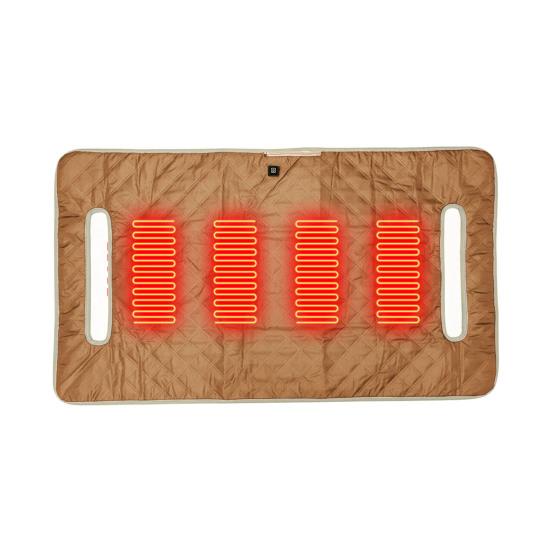 Heated Golf Cart Seat Cover Adjustable Waterproof Non-Slip Universal Winter USB Electric Golf Cart Seat Warmer Mat Towel Blanket