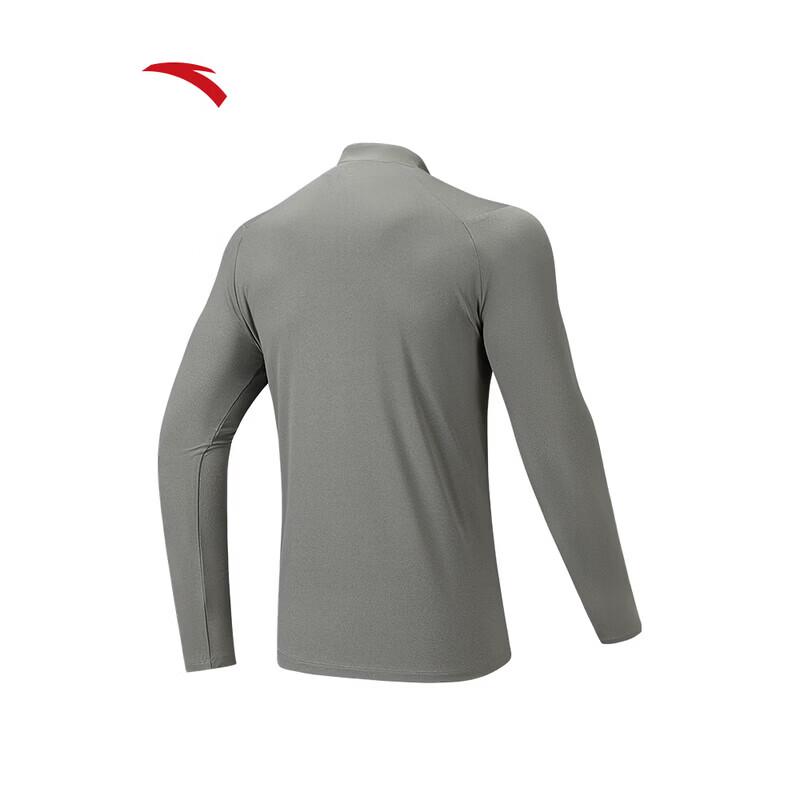 ANTA Men's Zero-Pressure Half-Zip Long-Sleeve T-Shirt