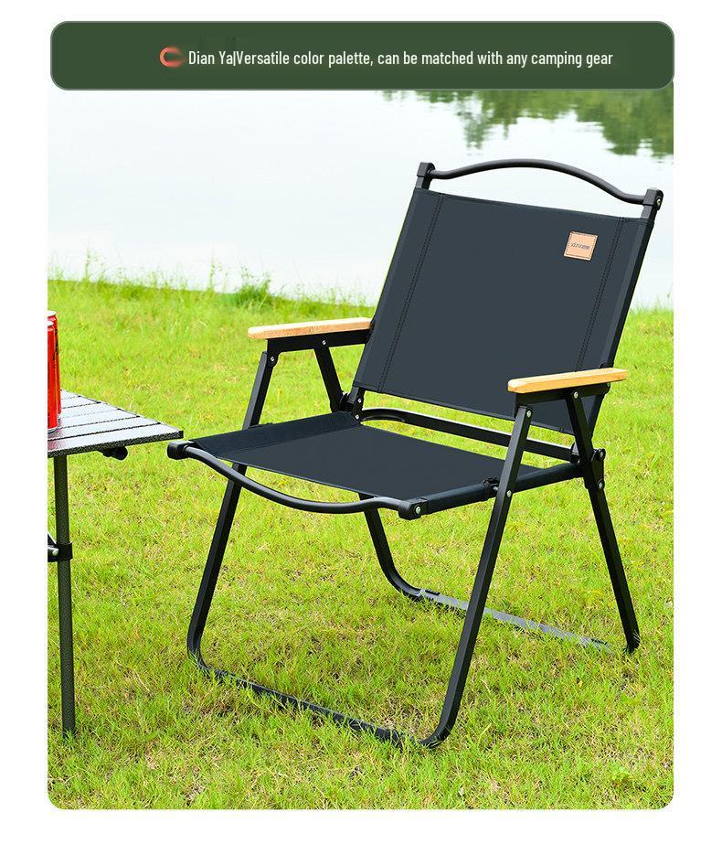 Kermit Outdoor Folding Chair: Camping, Fishing, and Beach Stool