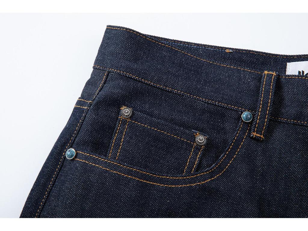 2026 Unisex American Denim Workwear Set: Sapphire Jacket & Loose Straight-Leg Pants