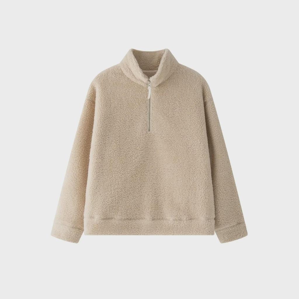 Louvre Autumn/Winter Women's Soft Lamb Wool Turtleneck Sweater - Loose, Cozy, and Skin-Friendly