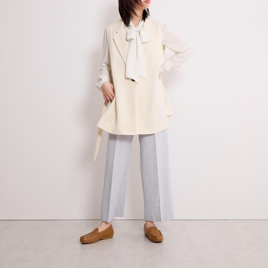 HIMIKO/Himiko/Punched Leather Moccasins/651114 Brown 235