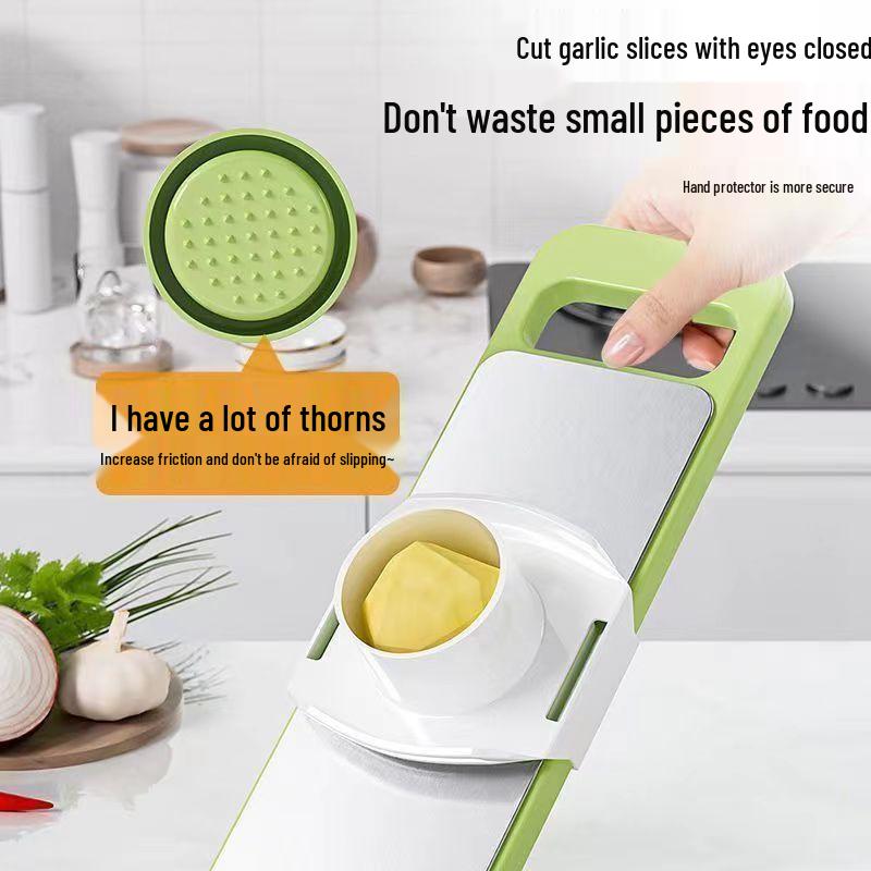 Multifunctional Stainless Steel Kitchen Shredder: Thick & Thin Grater for Cucumber & Potato
