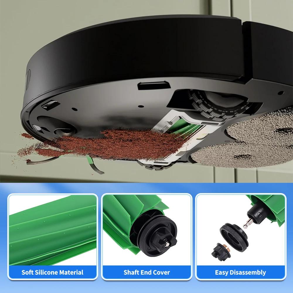 Für iRobot Roomba Plus 405 Combo / 505 Combo Roboterstaubsauger Ersatzteile Wischmopps Filter Staubbeutel Haupt- und Seitenbürsten Zubehör