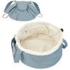 Large Capacity Portable Drawstring Cosmetic and Toiletries Bag