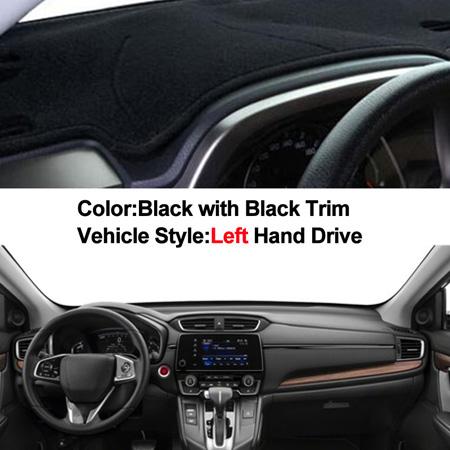 Car Dashboard Cover For Honda CRV 2017 2018 2019 Dash Mat Pad Dash Board Cover Carpet Auto Sun Shade DashMat Car Styling