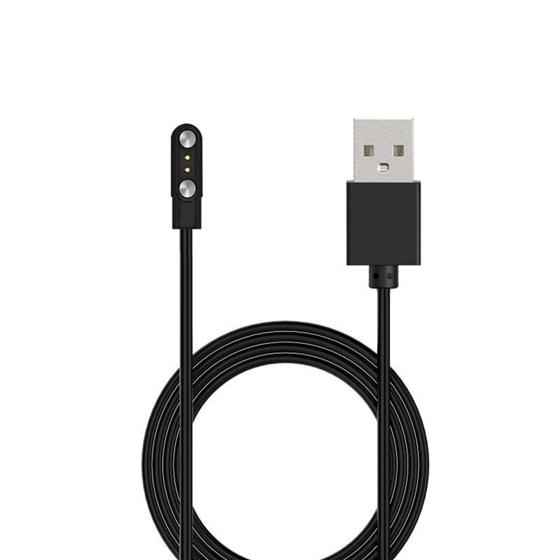 Cavo di Ricarica Rapida USB Porta Dati Adattatore Caricabatterie Dock Staffa Magnetica Supporto per 2 Pin per Smartwatch