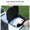Electric Vehicle Trunk Bag: Large Capacity Rear Hanging Storage for Helmet & Battery.