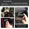 Aluminum Alloy Extended Steering Wheel Signal Switchs Lever Turn Rod Extension