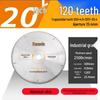 Jindian Professional Aluminum Alloy Saw Blade - 7, 10, 12 inch, 120 Teeth for Cutting Aluminum Profiles