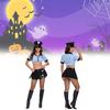 Sexy Police Costume For Women Halloween Roleplay Cop Uniform Outfit Lingerie