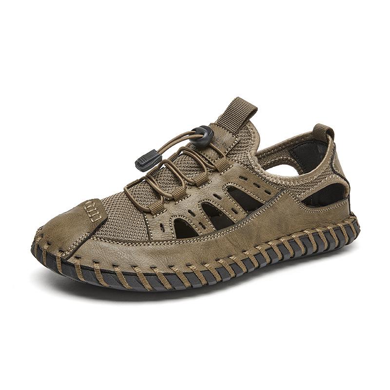 2025 Men s Breathable Outdoor Summer Casual Sandals - Soft Sole Driving Beach Shoes 45