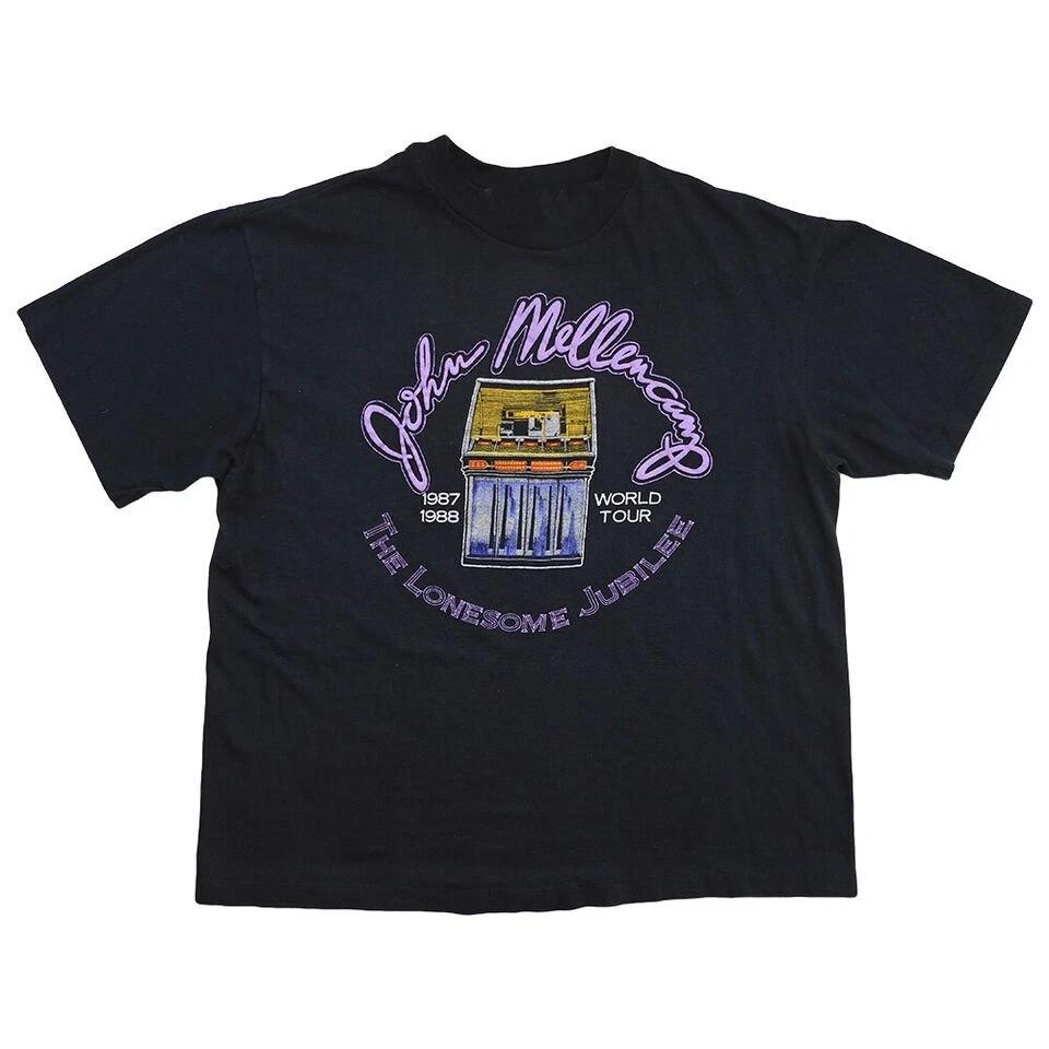 John Mellencamp Lonesome Jubilee Black All Size Gift Shirt XXXXL