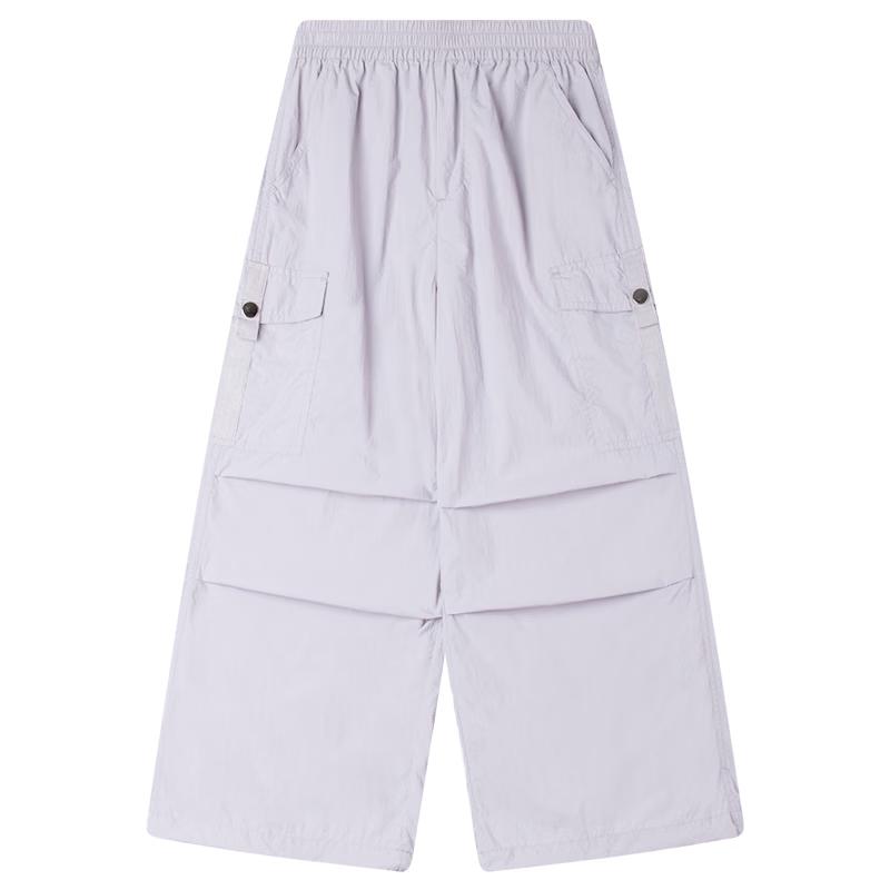 Mucmukn Girls  Lightweight Quick-Dry Taro Purple Cargo Pants 150