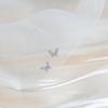 Simple Butterfly Zircon Earrings for Women Minimalist Design Personality Temperament Ear Jewelry Summer