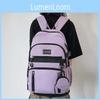 Trendy Unisex Waterproof Backpack For School And Travel Lightweight Design