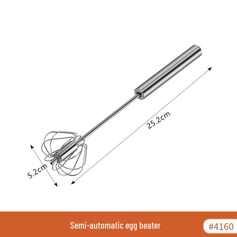 Mimu 4629 Mini Lightweight Stainless Steel Egg Beater & Foamer