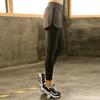 Woman Gym Running Yoga Sports Pants Breathable Fake Two Piece Track Pants Women