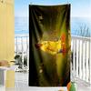 Ronaldo's Legacy Soccer Beach Towel High Absorbency & Quick-Dry Comfortable Lightweight