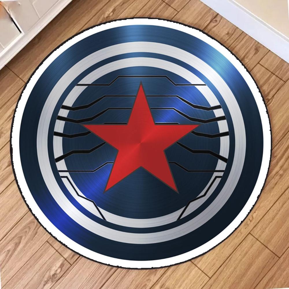 Marvel Super Heroes Bucky Barnes Rugs Winter Soldier Carpet Boys Bedroom Bedside Soft Decorative Carpet Bathroom Mat