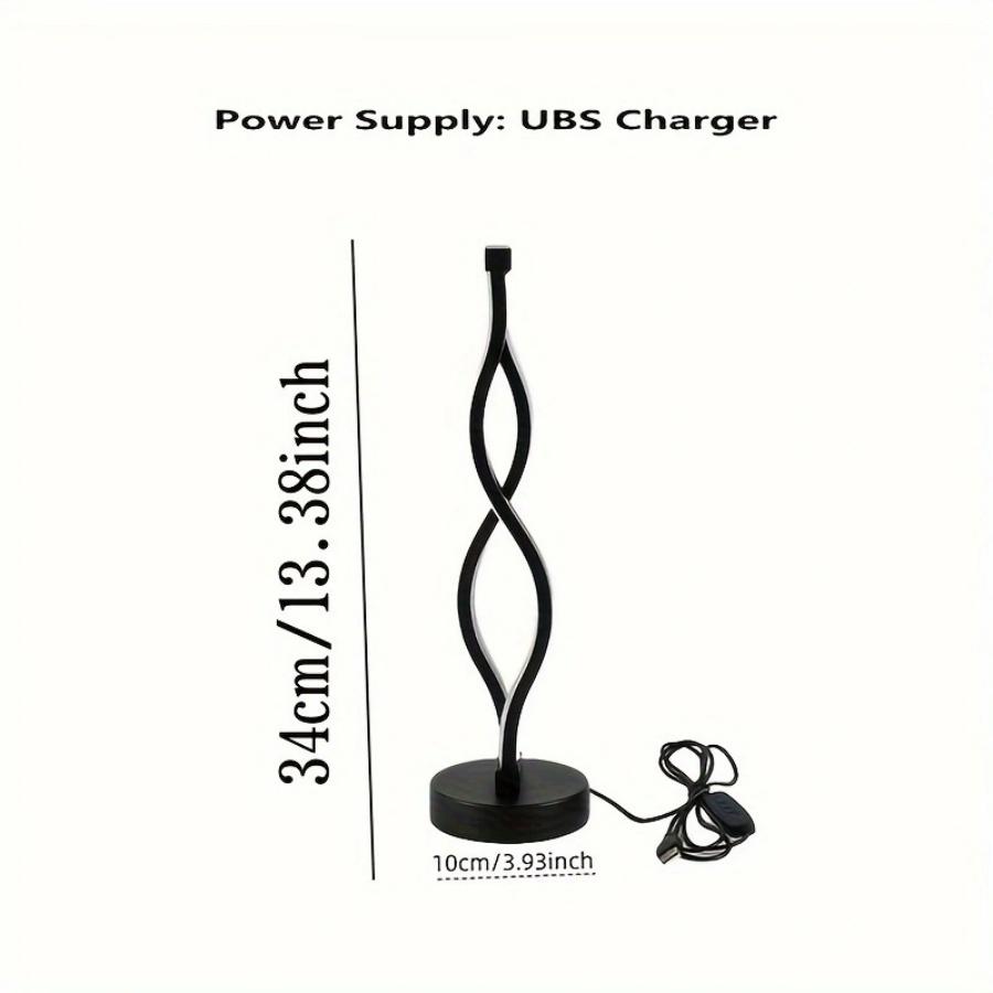 1Pcs USB Nordic Lamp Bedroom Bedside Lamp Minimalist Creative Personality Artistic Atmosphere Lamp
