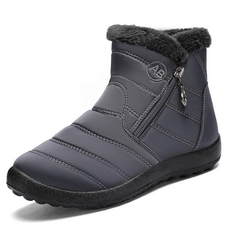 Women's cotton shoes new large size women's boots cold-proof long boots high-top warm snow boots piled thickened cotton boots