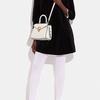New COACH Cow Leather Handbag, Shoulder Bag, Crossbody Bag Medium Size Women's White CH723-B4HA