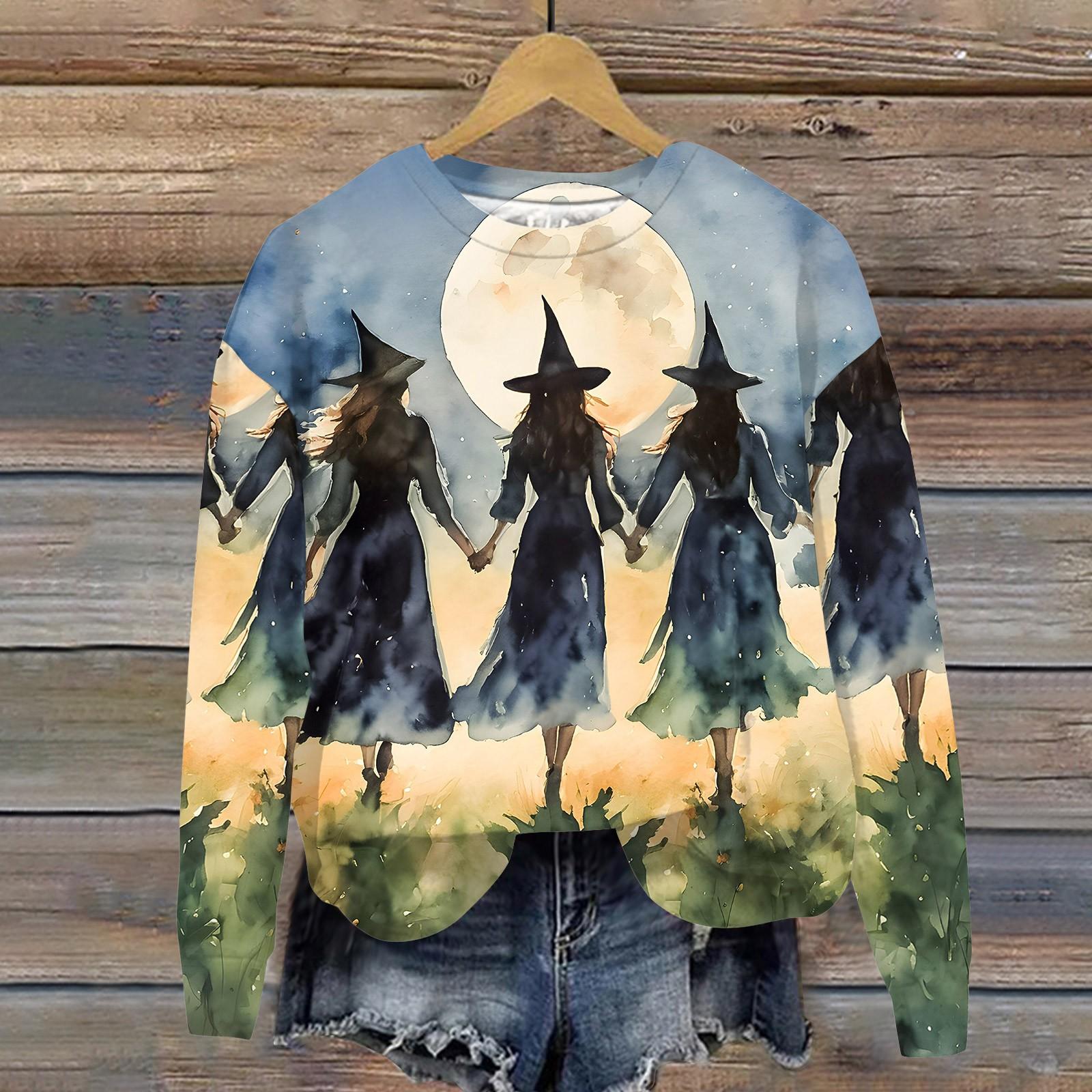 Женский Хэллоуин с принтом — фото 3