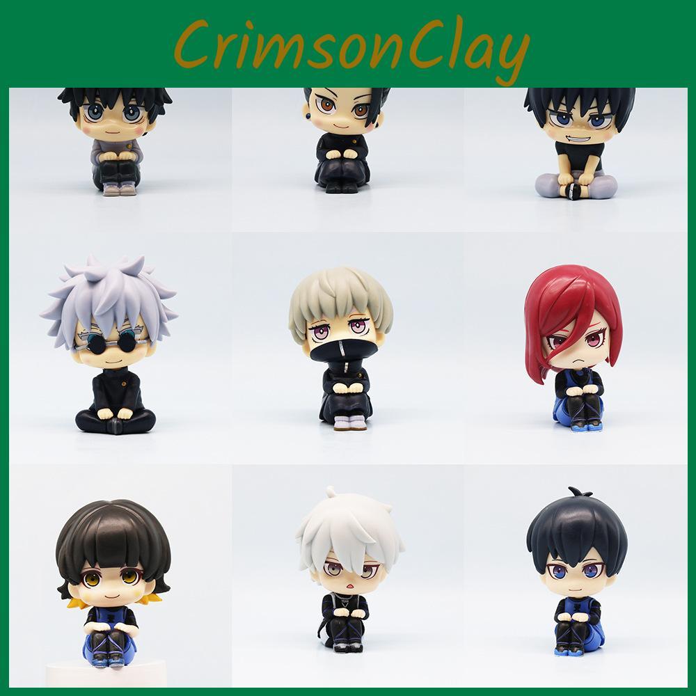 Pvc Jujutsu Kaisen Anime Figure Model Sets Cart Ornament For Collectors Display