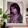 Singer Pink P-Pantheress Hanging Bohemian Tapestry Hanging Tarot Hippie Wall Rugs Dorm Japanese Tapestry