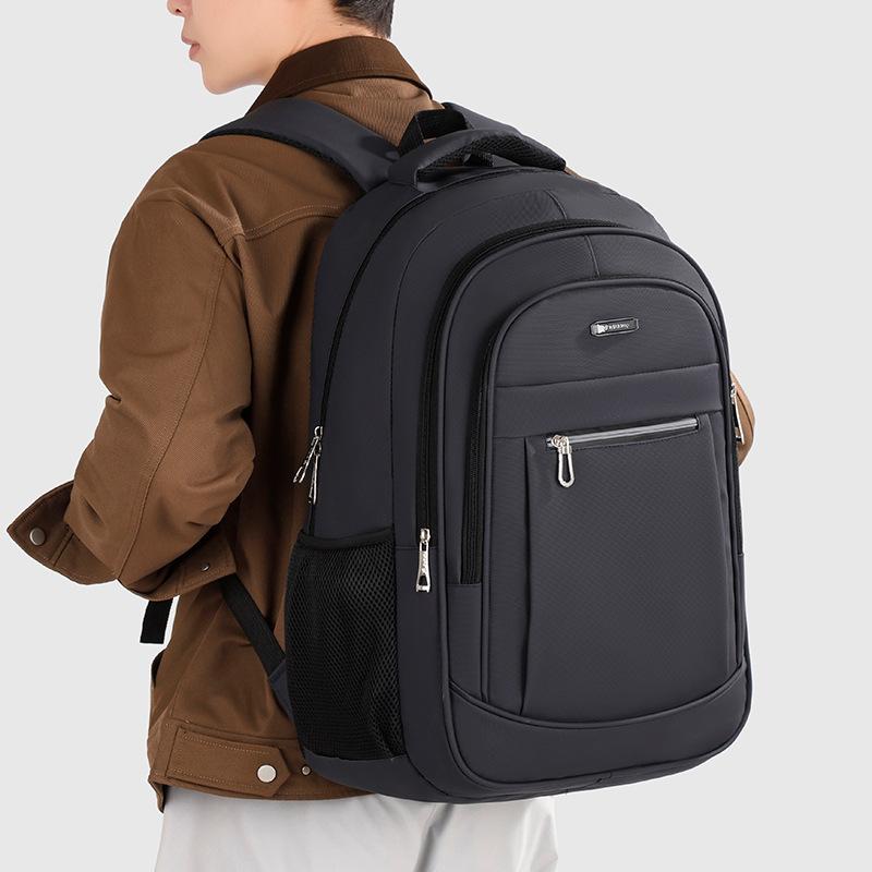 Schoolbag Large Capacity Business Backpack Men's Travel Storage Leisure Student Commuter Backpack Multi-compartment Multifunctional Computer Bag