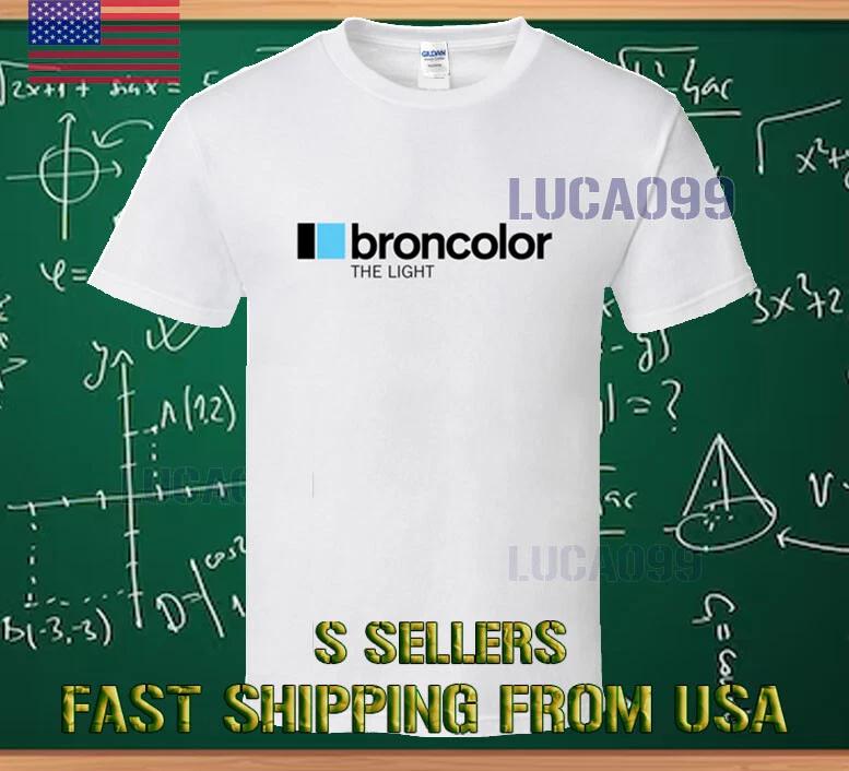 

NEW SHIRT BRONCOLOR THE LIGHT STROBE RACING LOGO T shirt FUNNY SIZE S-5XL S