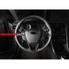 For Ford Fusion 2013-2020 Black Carbon Fiber Look Steering Wheel Frame Trim 4pcs